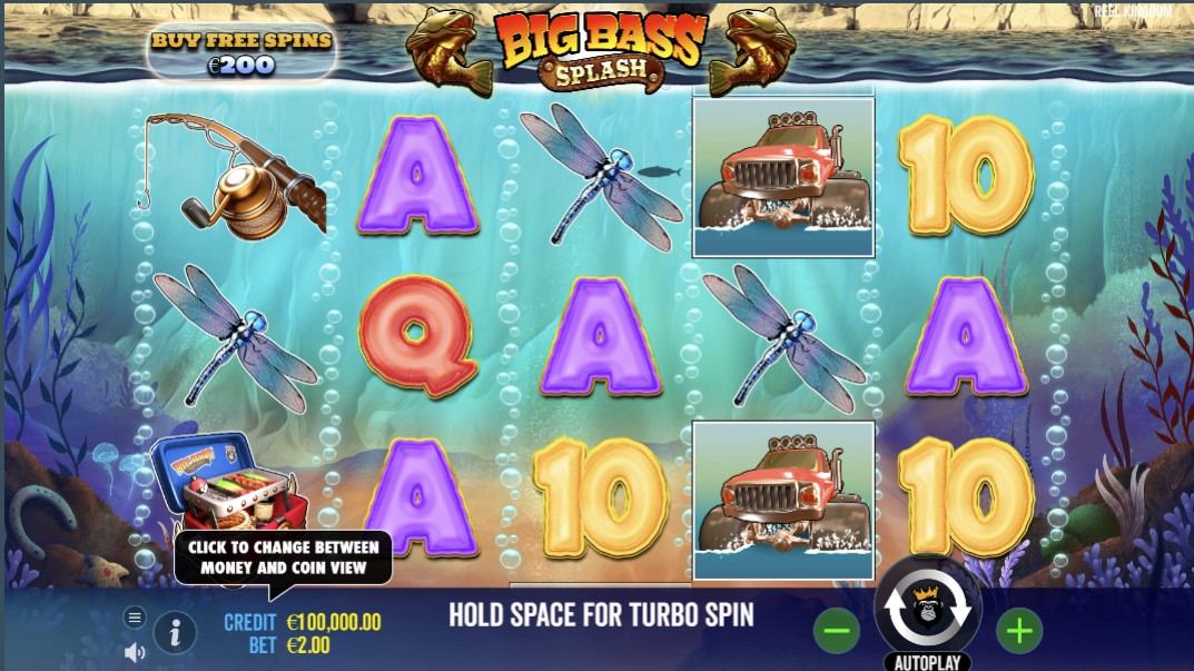 Big Bass Splash von Pragmatic Play