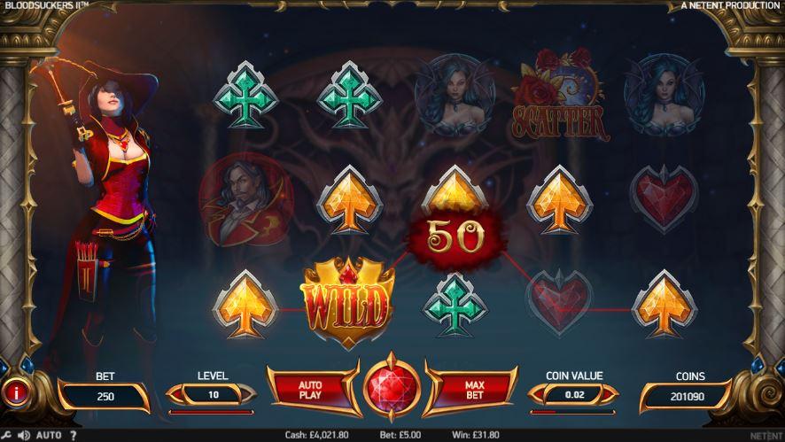 Blood Suckers II von NetEnt